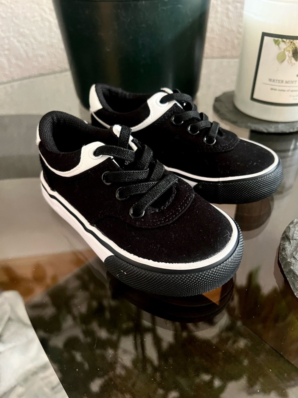 US SPORT toddler canvas shoes, size 6